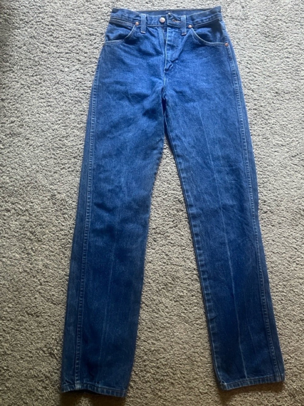vintage 80s straight leg Wrangler jeans